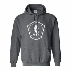 Mystery Tackle Box MTB Crest Logo Distressed Hoodie