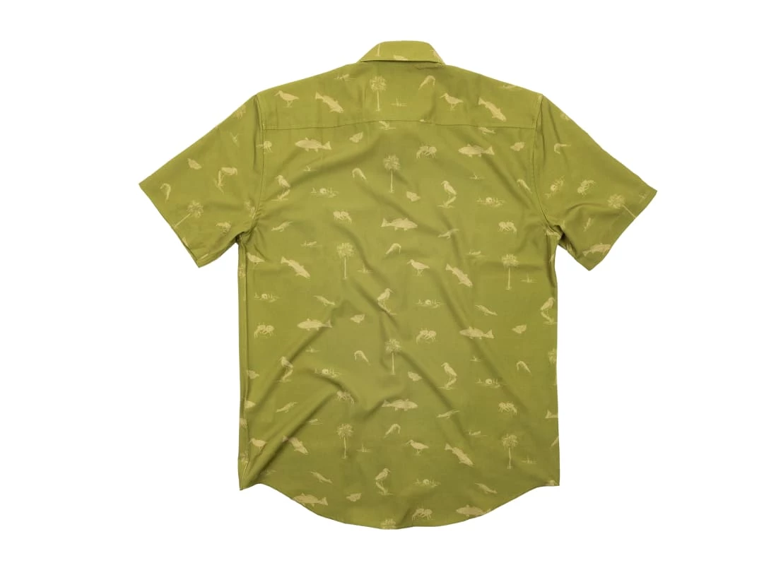 Badfish Stono Short Sleeve Button Up Shirt - Image 2