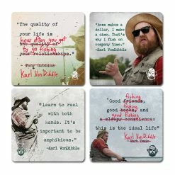 Karl's Fishing & Outdoors Inspirational Coasters