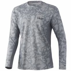 HUK Icon X Running Lakes Long Sleeve Shirt